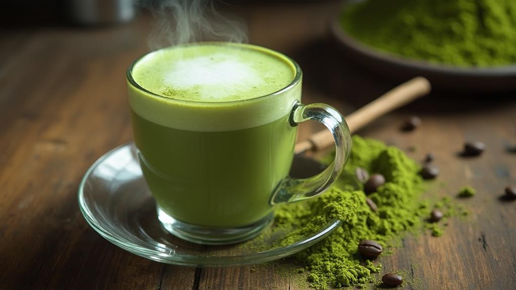 green tea coffee blend