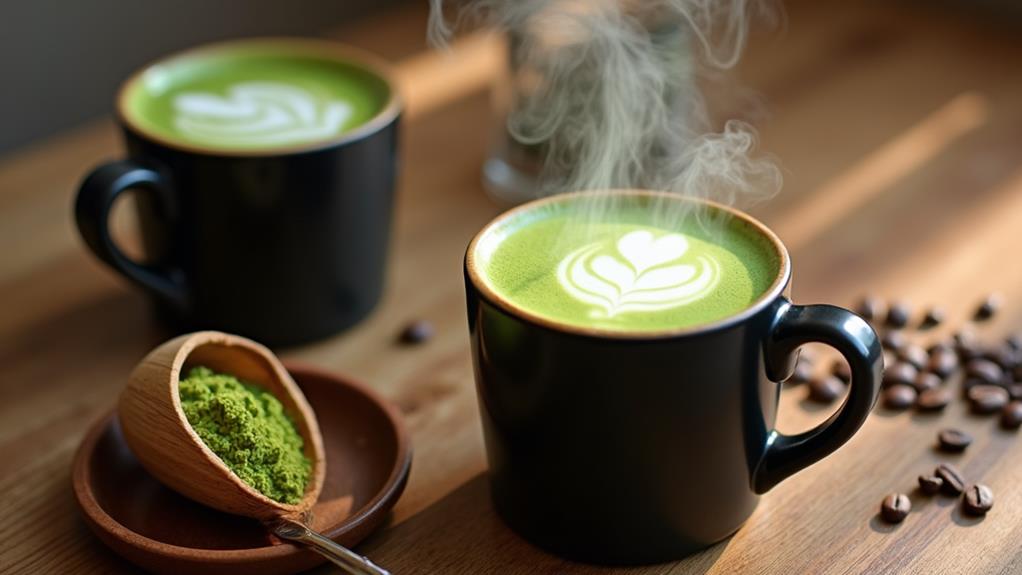 matcha coffee versus traditional coffee