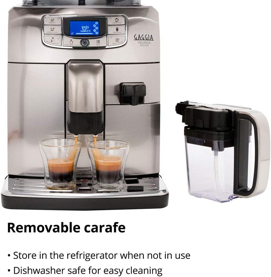 Gaggia Velasca Prestige Review: One-Touch Milk Magic 5