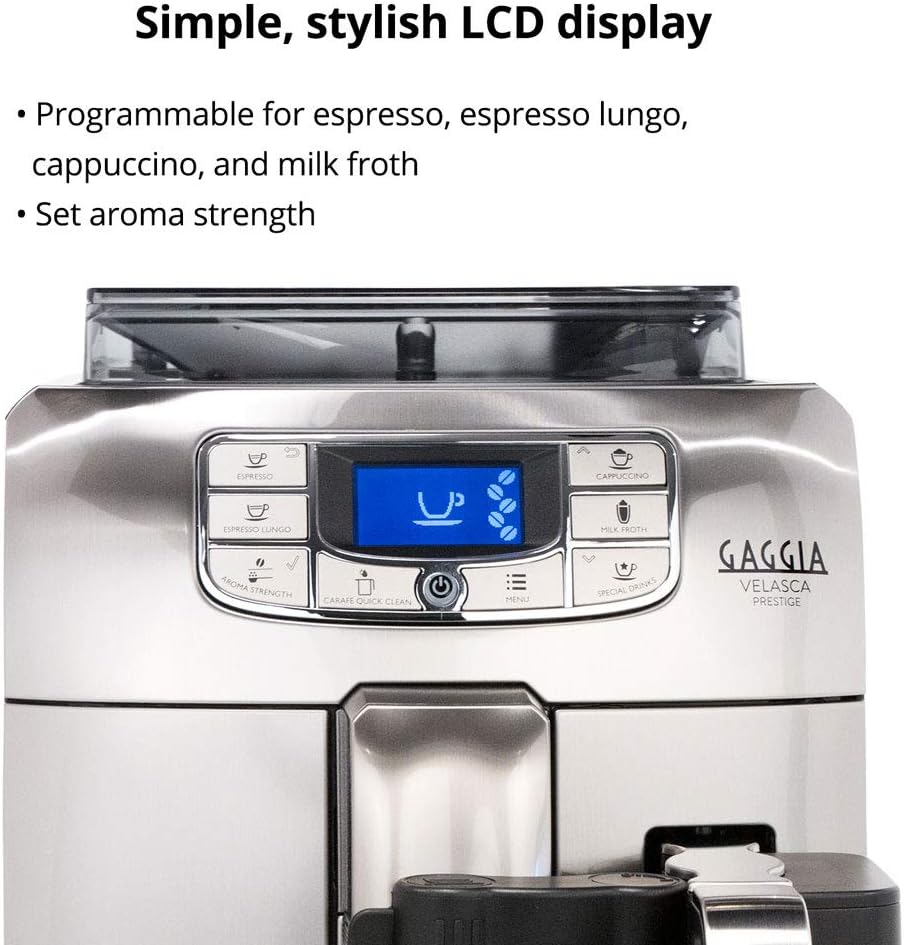 Gaggia Velasca Prestige Review: One-Touch Milk Magic 3