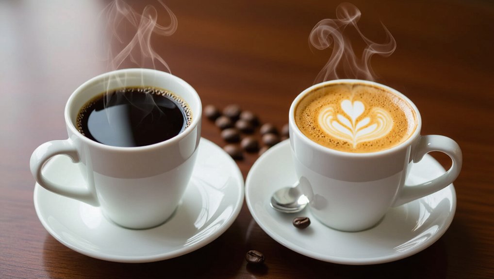 long black vs americano choices