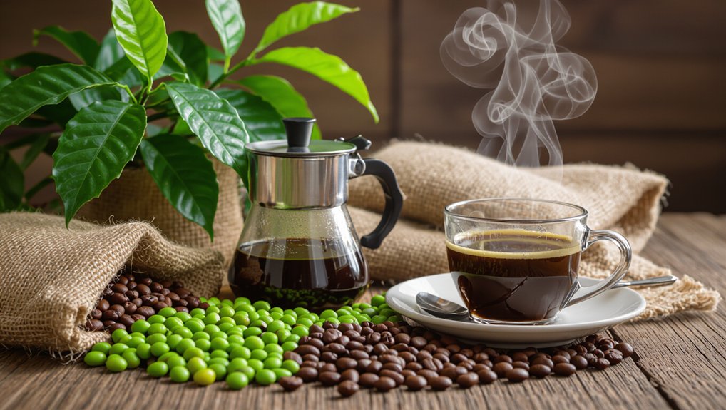 robusta versus arabica beans