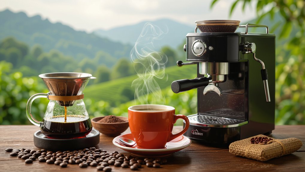 thai coffee brewing techniques