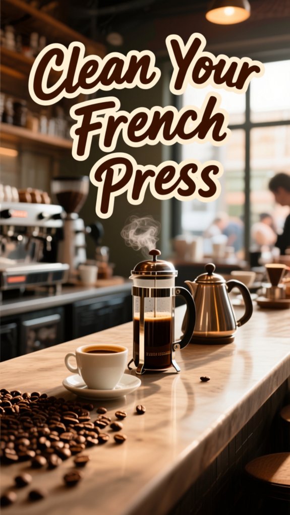 How to Clean a French Press: Tools, Tips, and Odor Care 1