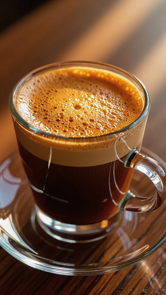 concentrated crema shapes flavor