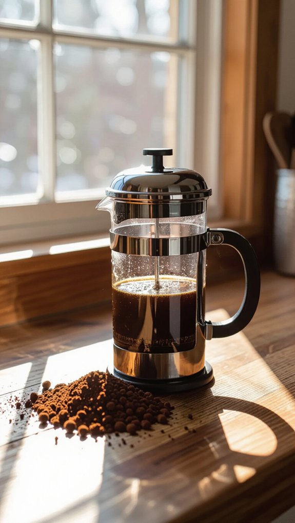 dry and recycle coffee grounds