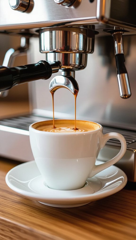 golden brown aromatic foam layer