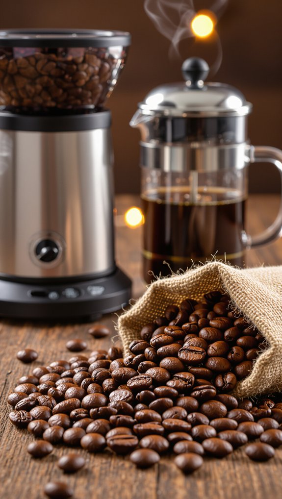 highlight bourbon aged coffee nuances