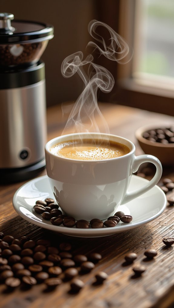 lighter roast stronger caffeine
