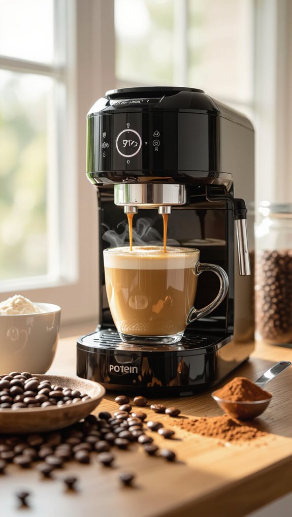 protein coffee complements breakfasts