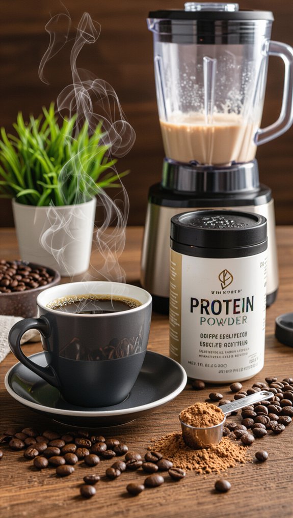 protein packed coffee at home