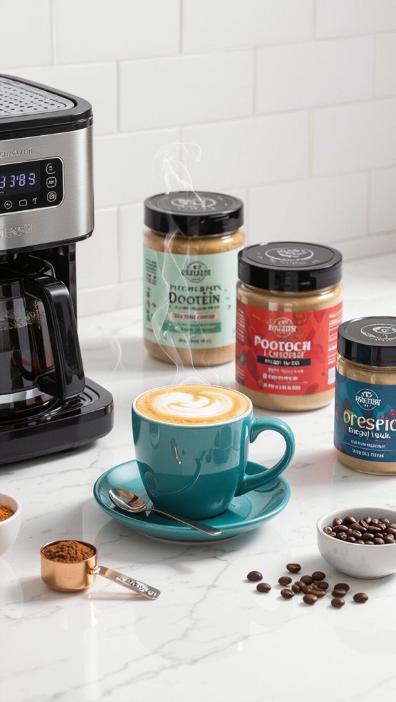 protein powders for coffee