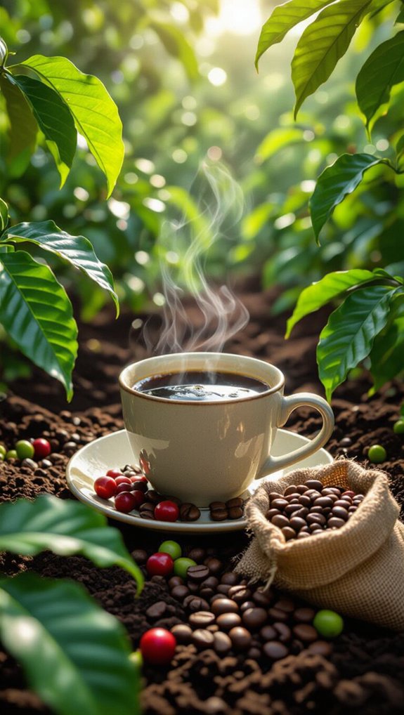 support shade grown certified coffee