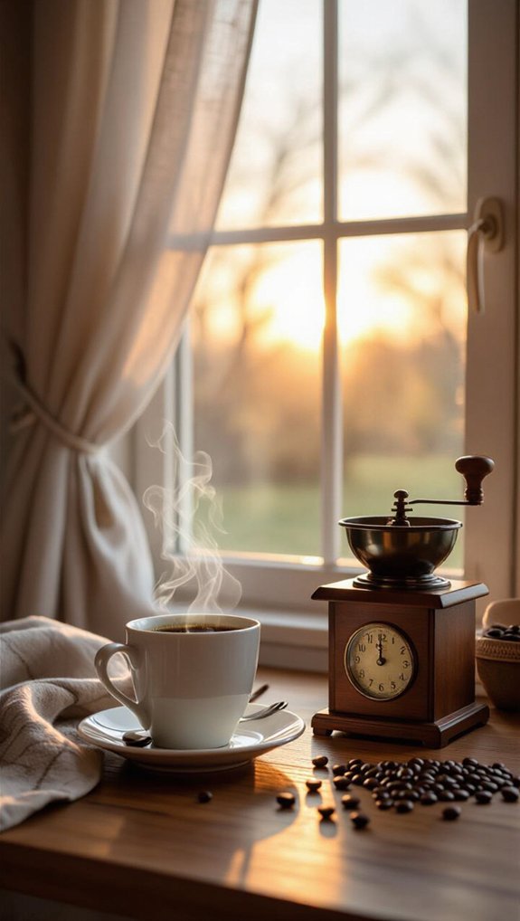 time coffee six hours before bed