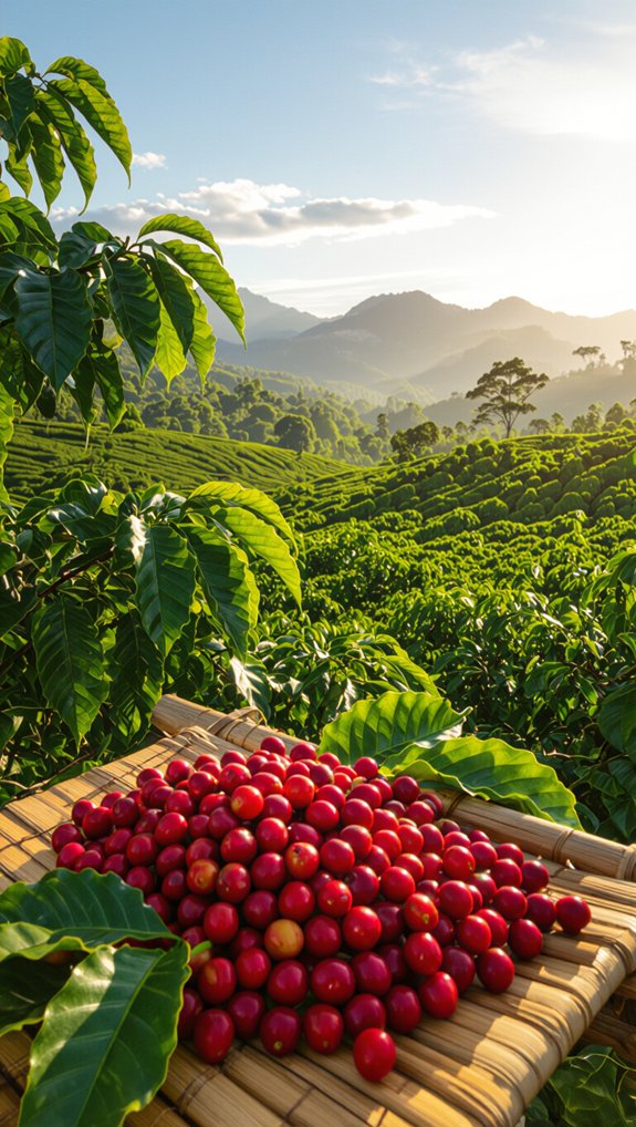 volcanic highland hand processed arabica