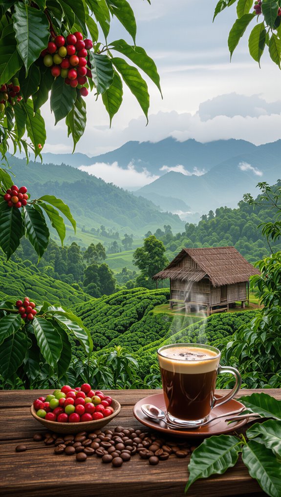 bolaven plateau smallholder arabica