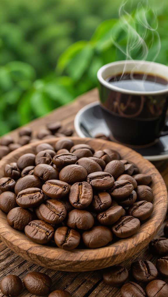 bold earthy high caffeine blend