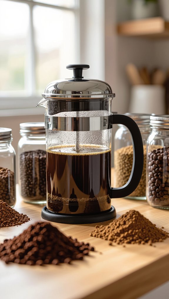 coarse burr grind four minute