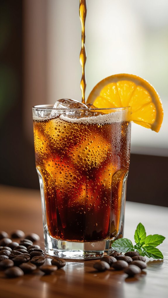 coffee over tonic water