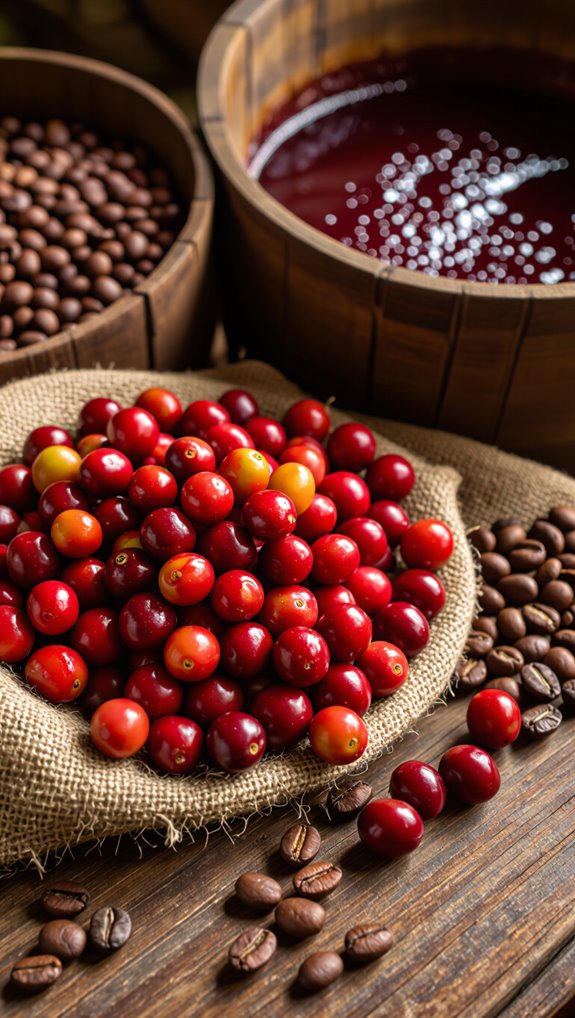 controlled fermentation careful drying milling