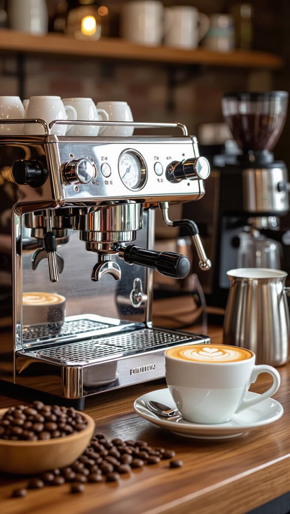 create glossy microfoam for latte