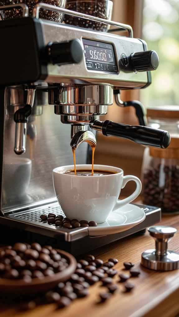 dial in grind dose temperature