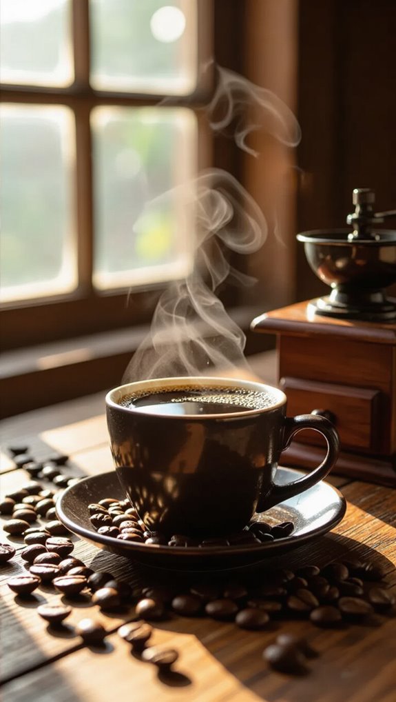 earthy smooth low acidity chocolatey