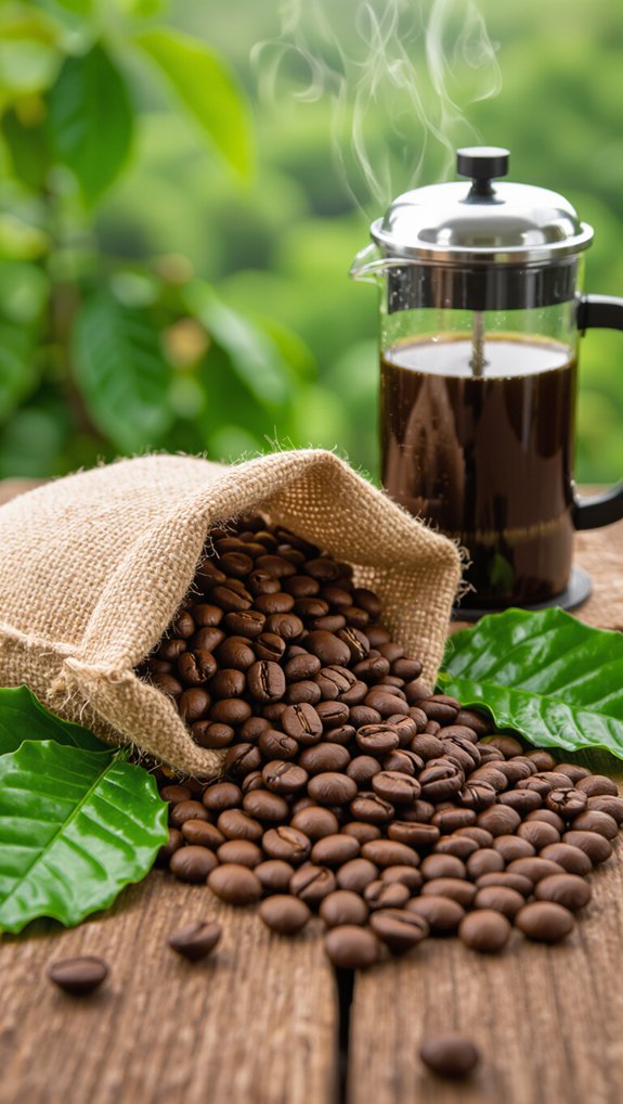 fresh traceable ethically sourced beans