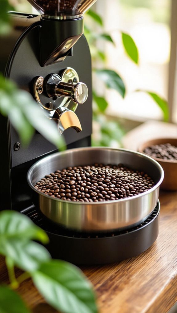 home roast beans watch cracks