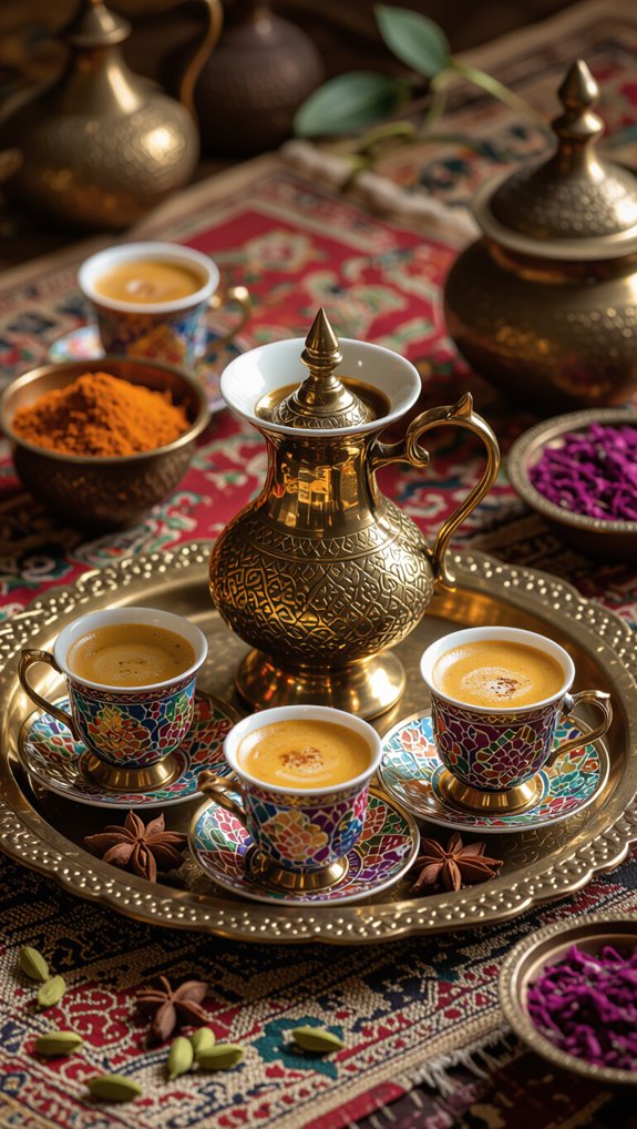 lightly roasted cardamom coffee