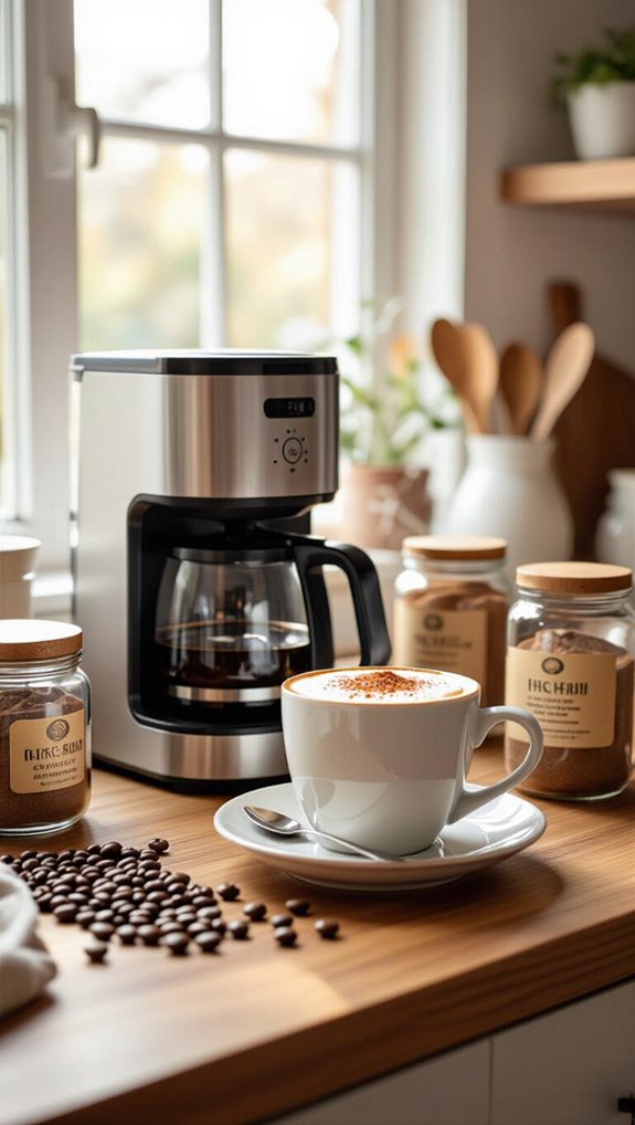 maca coffee simple creamy ritual