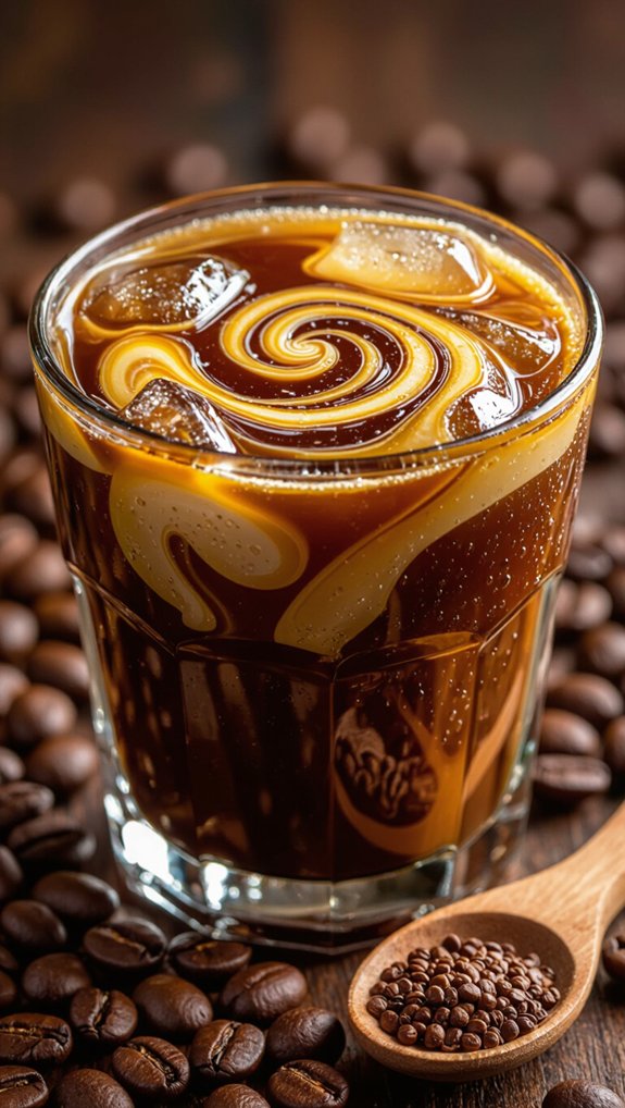 panela sweetened brazilian iced coffee