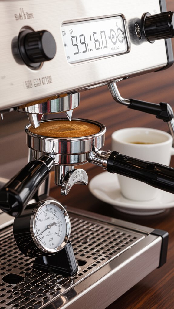 temperature shapes espresso flavor