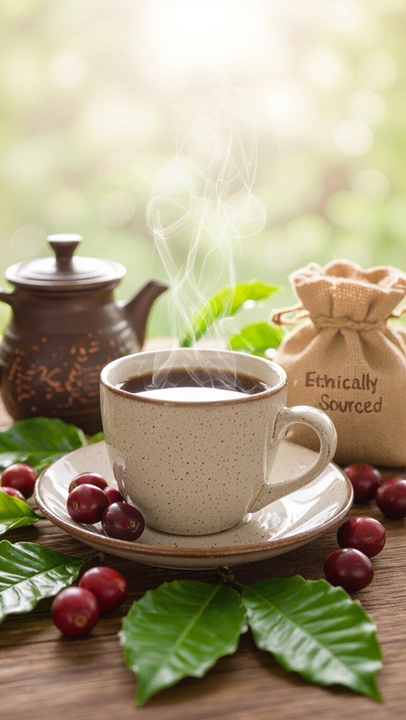 traceable climate resilient fairtrade coffee
