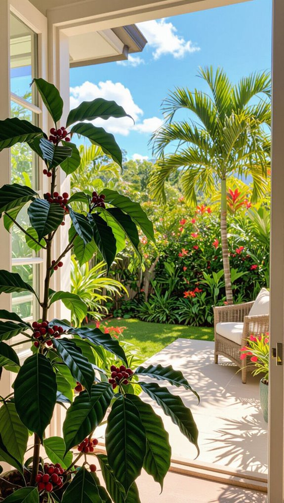 tropical warm humid shaded