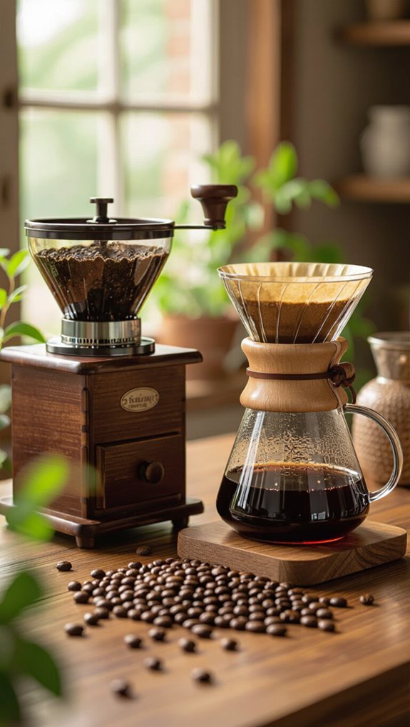authentic indonesian coffee brewing
