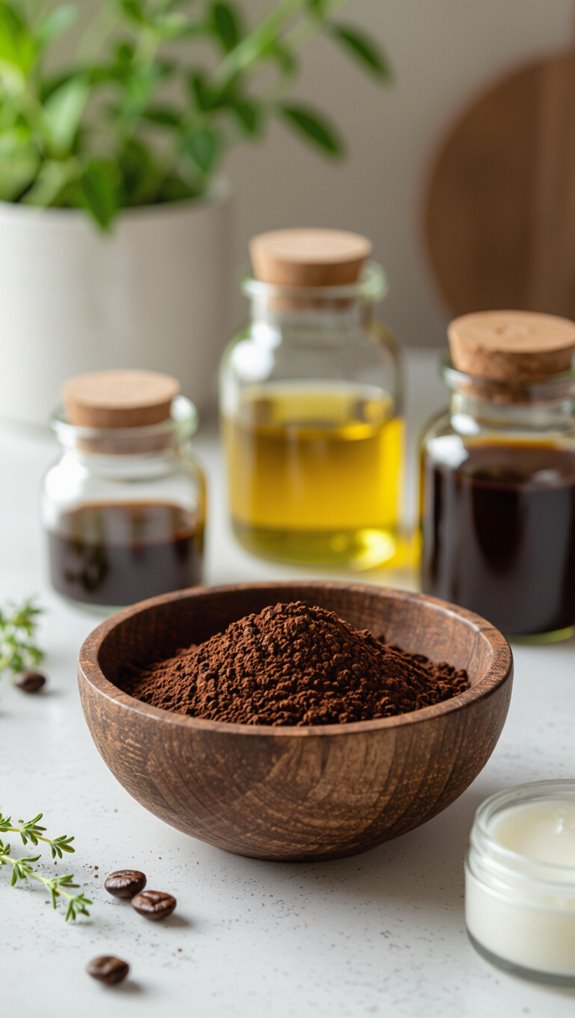coffee grounds beauty hacks