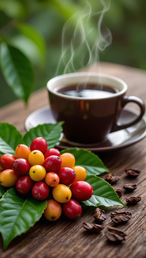 dried coffee cherry husk beverage