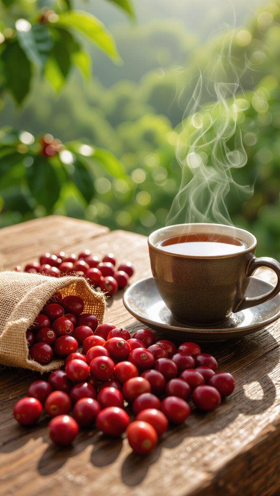 ethiopian yemeni coffee cherry husks
