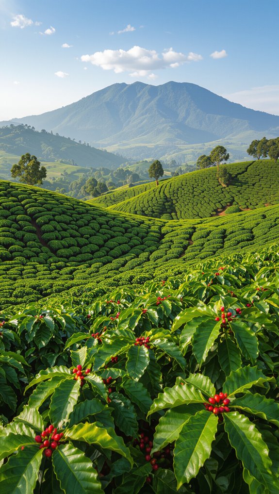 high altitude burundi arabica bourbon