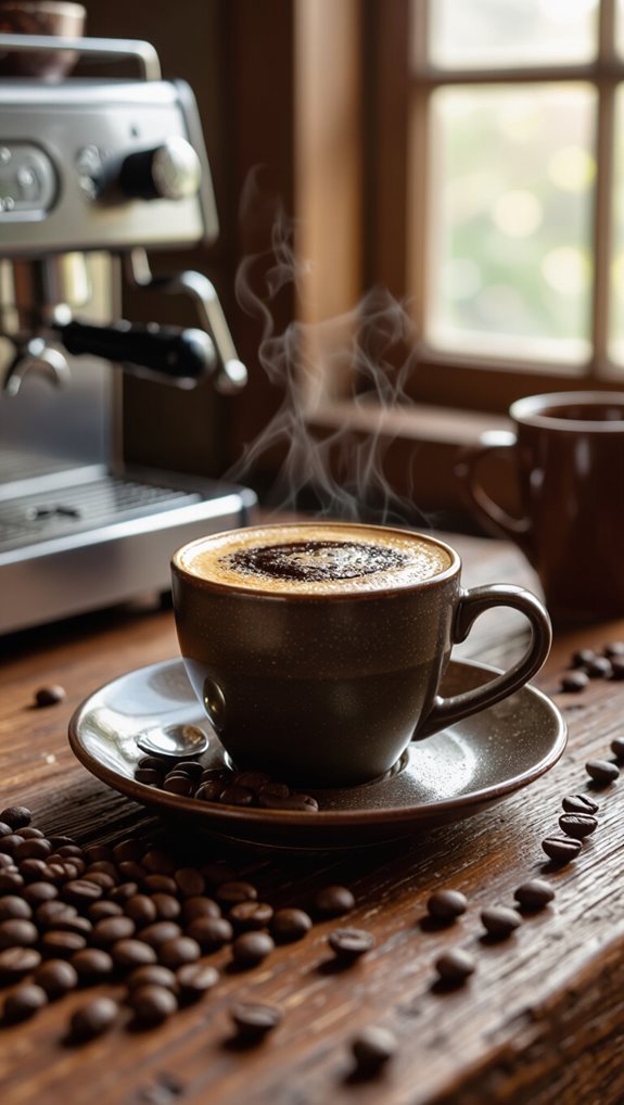 hot water double espresso