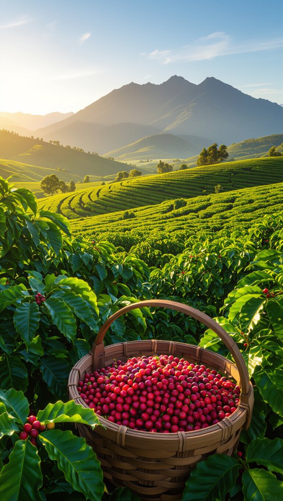 leading coffee producing countries worldwide