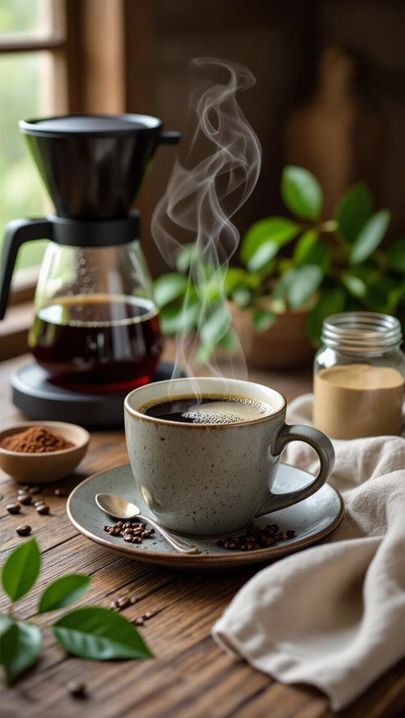 low acid enzyme coffee rituals