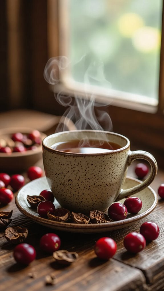 mild caffeine fruity infusion