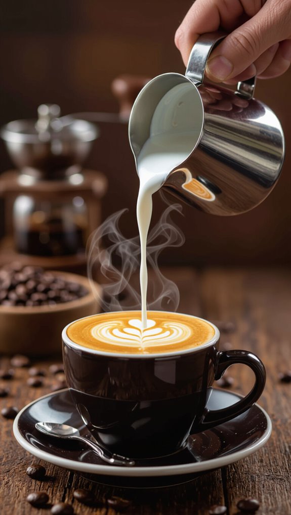 silky microfoam for latte art