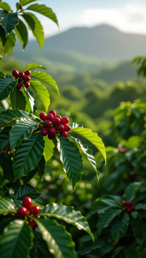 vibrant citrusy fruity african beans