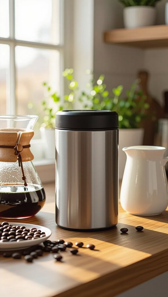 airtight opaque vacuum sealed containers