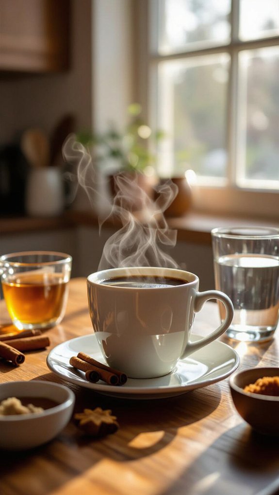 coffee induced nausea from acidity