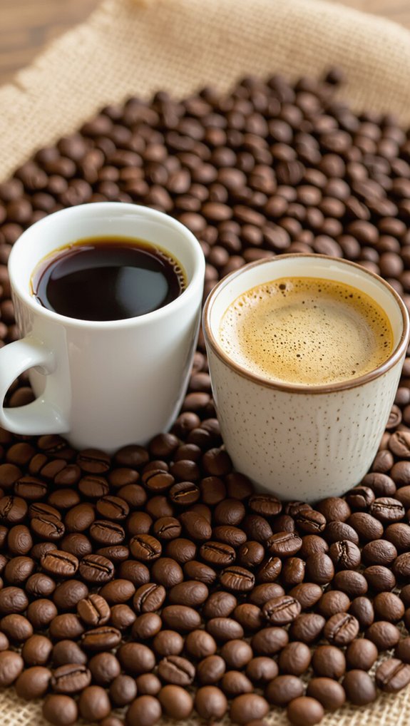 coffee species determine caffeine levels