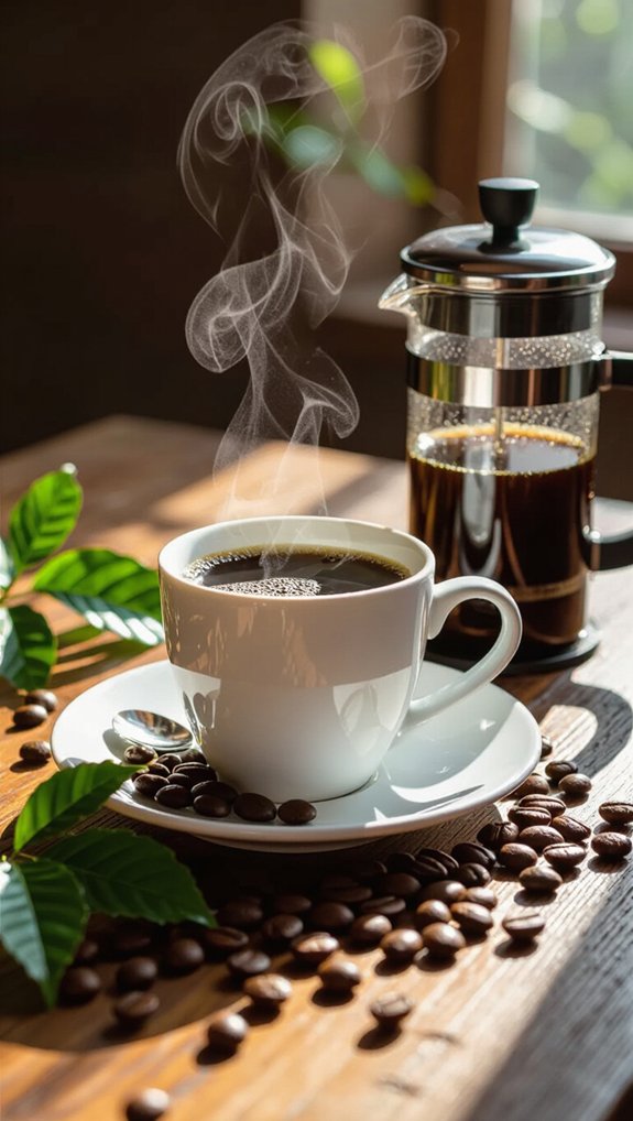 everyday unpretentious black coffee